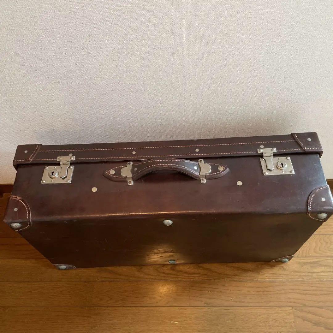 インテリア　オブジェ　鞄　アンティーク　昭和レトロ　ビンテージ品　トランクケース