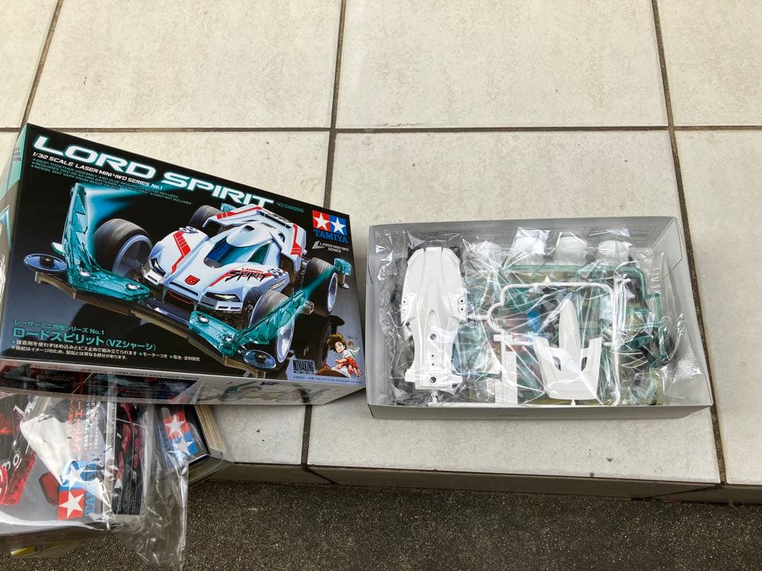 レーザーミニ四駆　3台セット　新品未使用