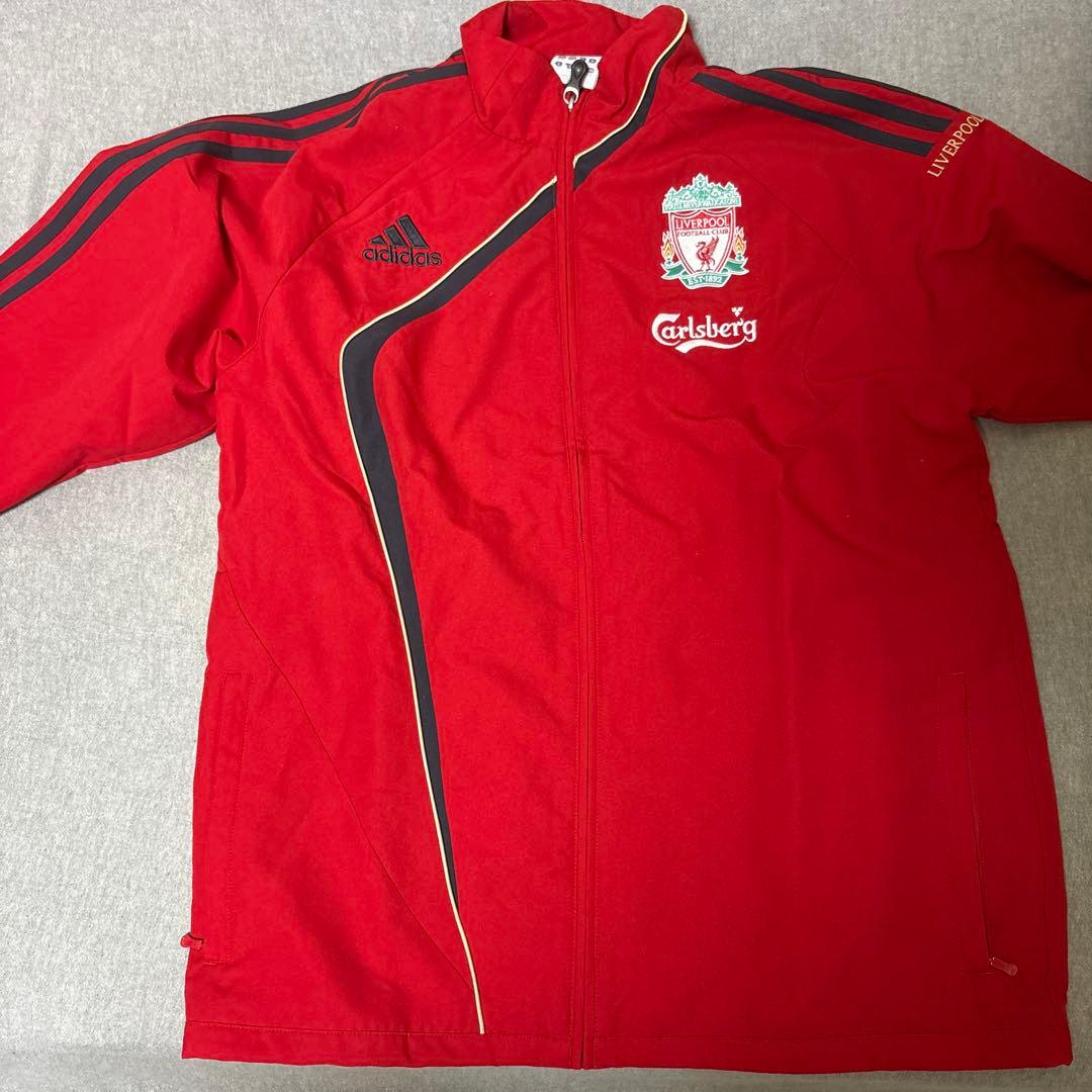adidas リバプール ジャージ Mサイズ 赤　ヴィンテージ