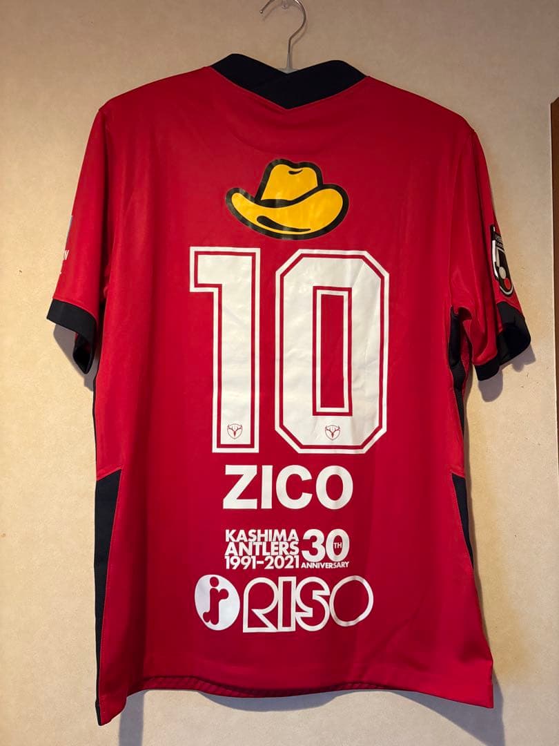 鹿島アントラーズ ジーコ 30周年記念ユニフォーム 2021年