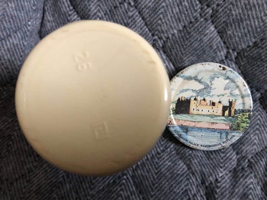 イギリス　アンティーク　DUNDEE マーマレードジャー　グレープフルーツ