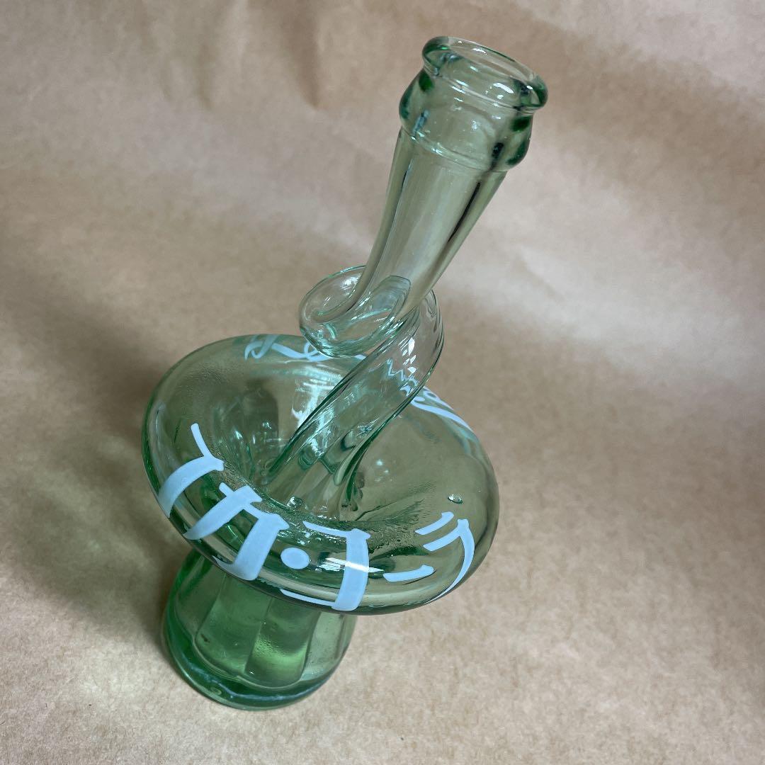 コカコーラ　置物【m59 ガラス　ボトル　デザイン　ハンドメイド　レトロ　レア】