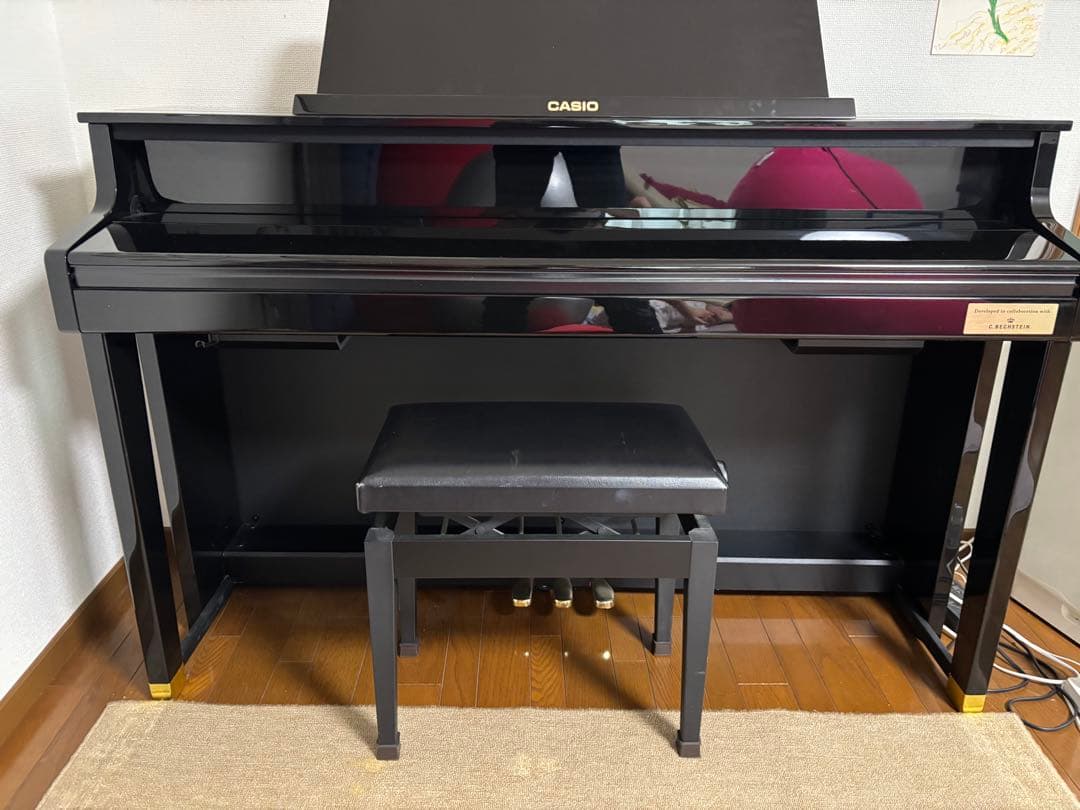 CASIO CELVIANO最高峰電子ピアノ GP500BP中古 黒光沢仕上