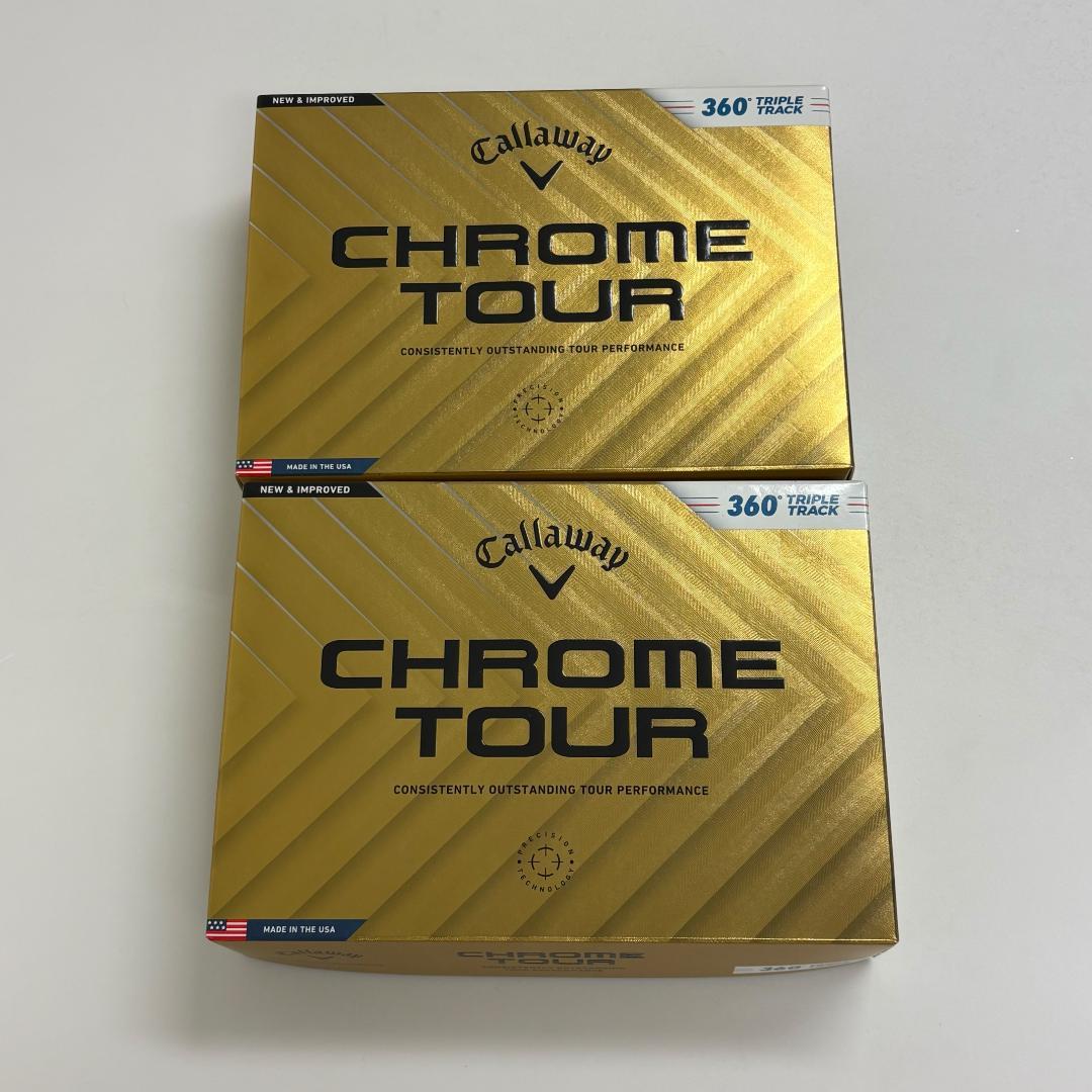 キャロウェイ クロムツアー 360° トリプルトラック ボール 2ダース