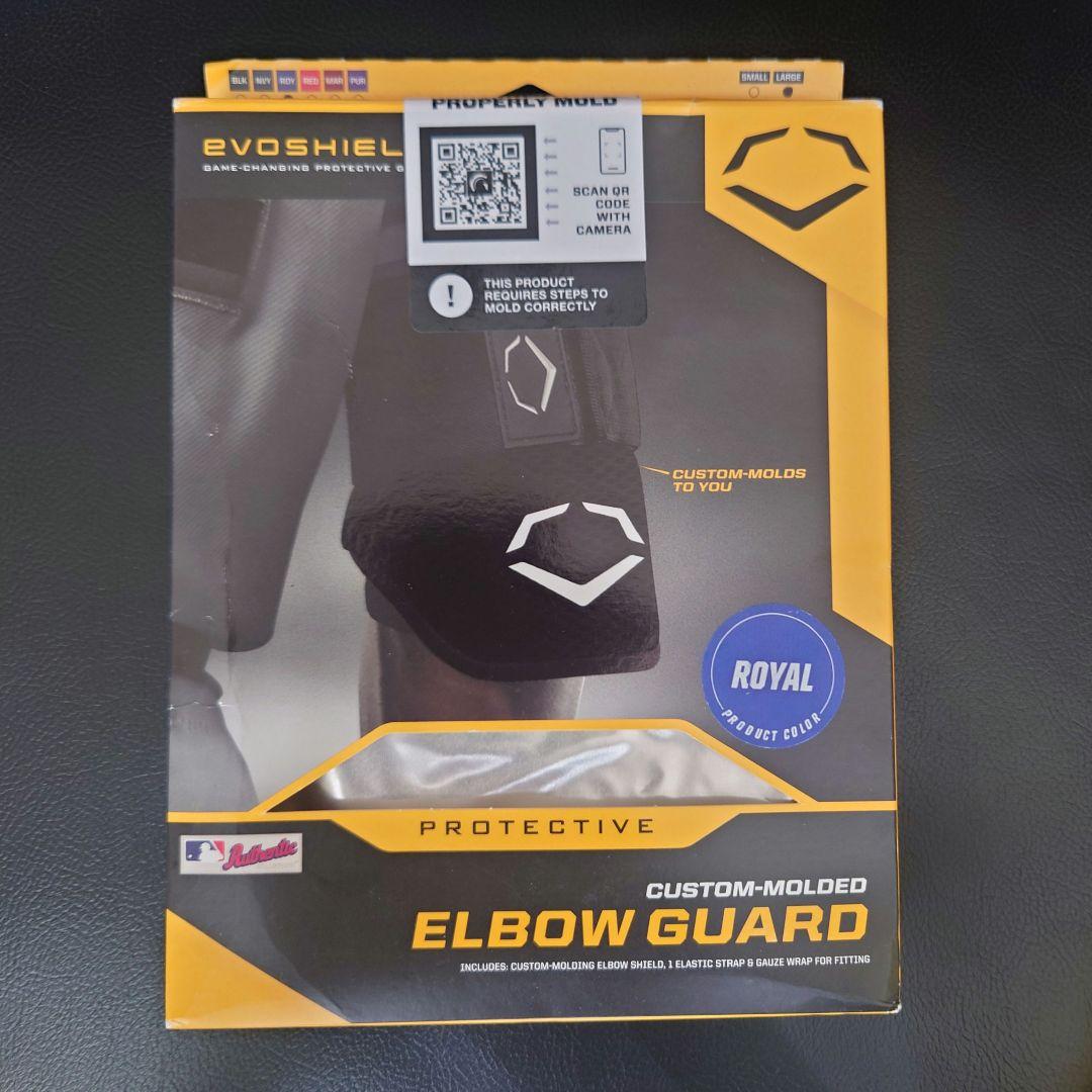 新品 未使用 エボシールド エルボーガード ロイヤル EVOSHIELD 野球