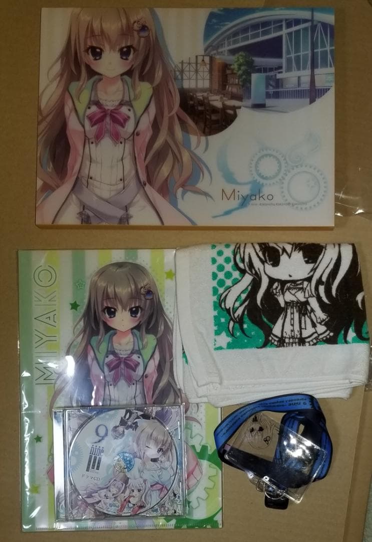 ぱれっと　9-nine- ここのつここのかここのいろ グッズセット　和泉つばす