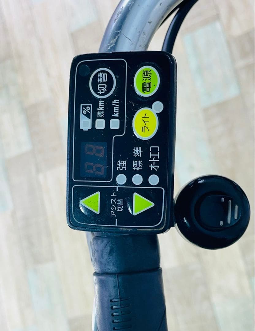 2353パナソニック12アンペア 20インチ子供乗せ電動アシスト自転車