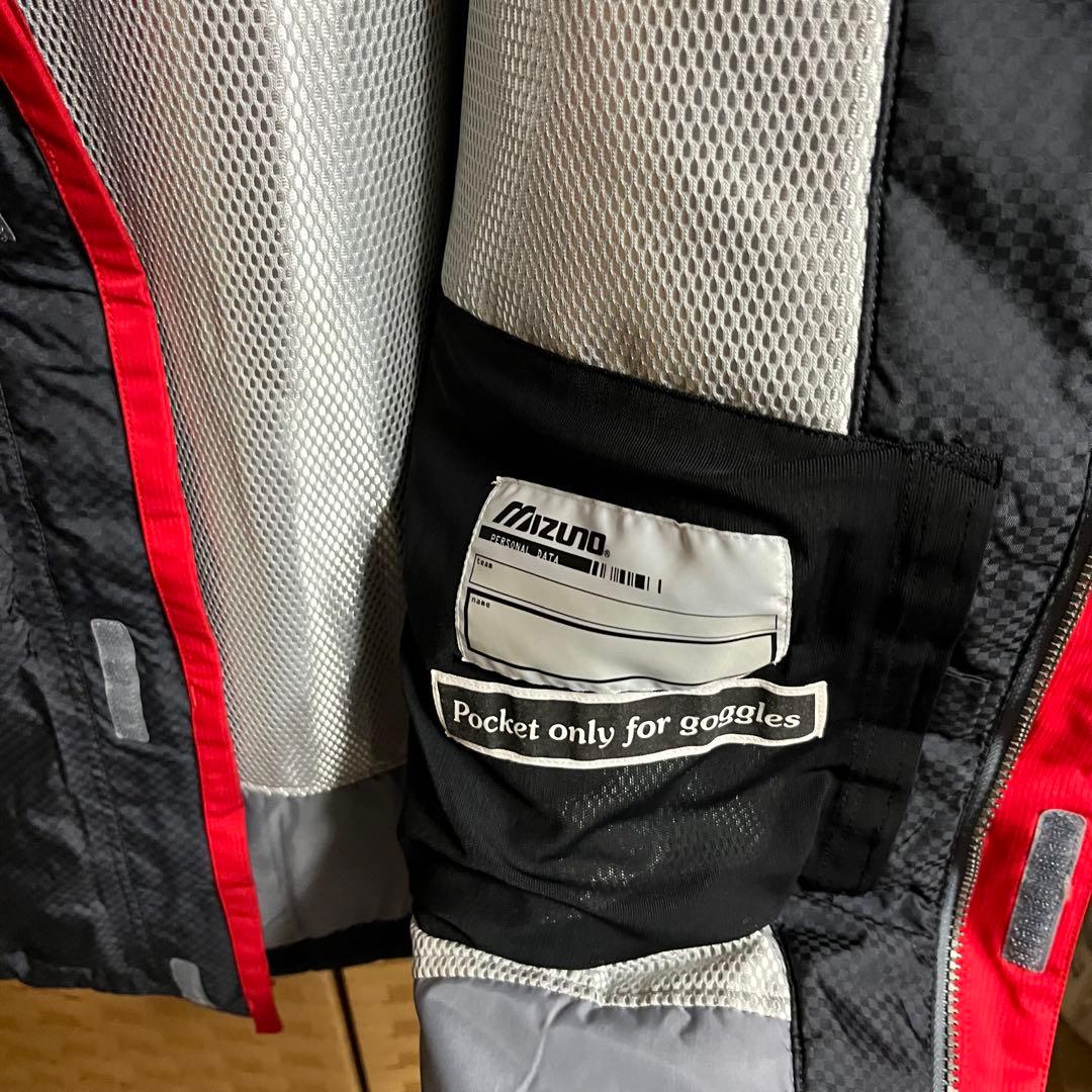 Mizuno スキースノボー　S.A.J. 技術員　Mマーク　旧ロゴ　XO