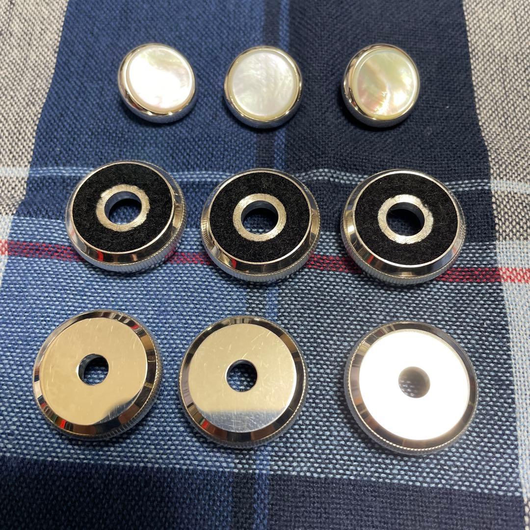 YAMAHAトランペット・コルネット・シルバー純正パーツ　3点セット