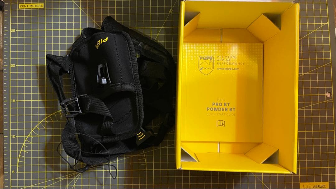 ピープス　パウダーBT 雪崩　ビーコン