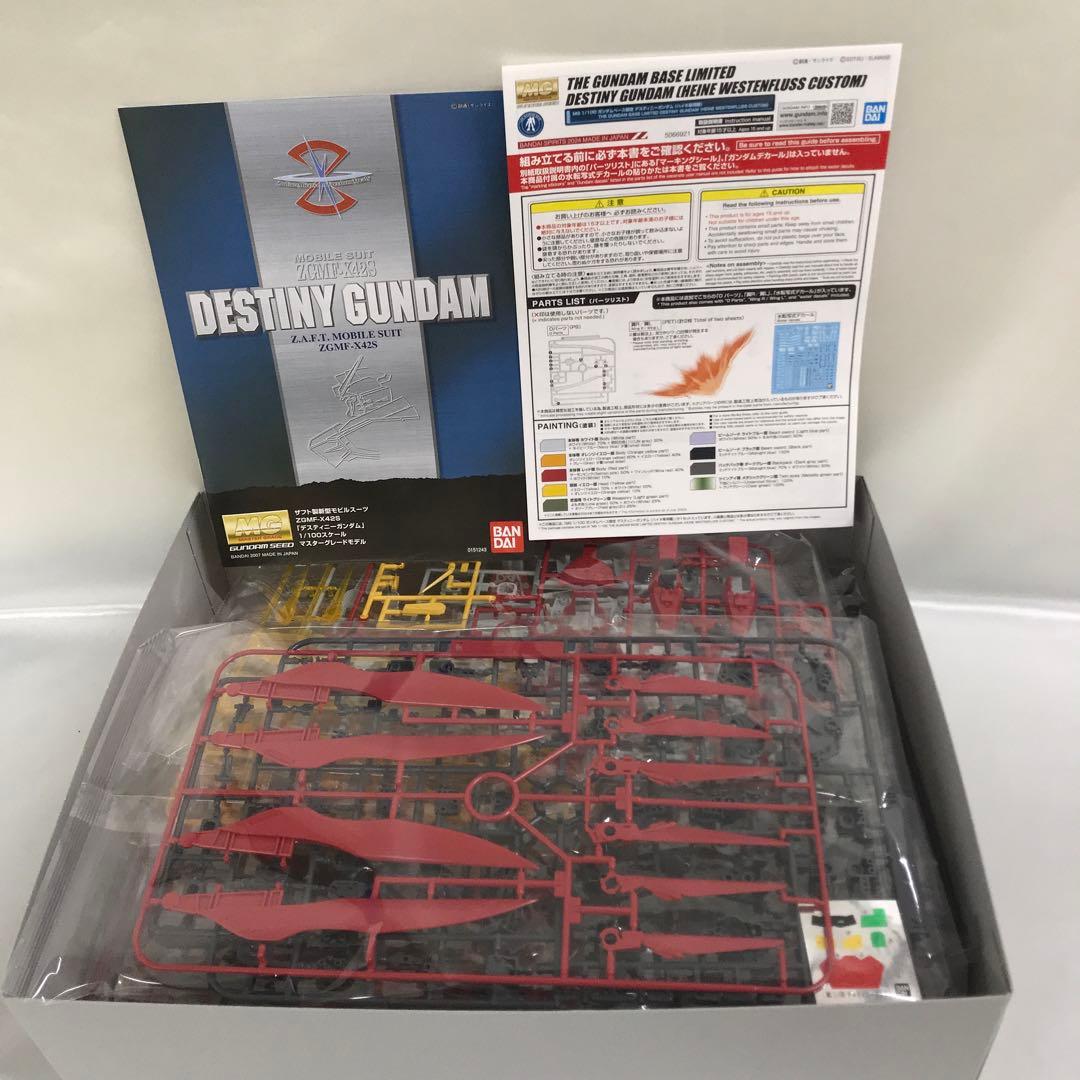 1/100 MG デスティニーガンダム(ハイネ専用機)