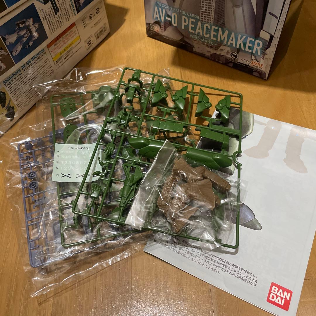 パトレイバー　プラモデル　7体セット