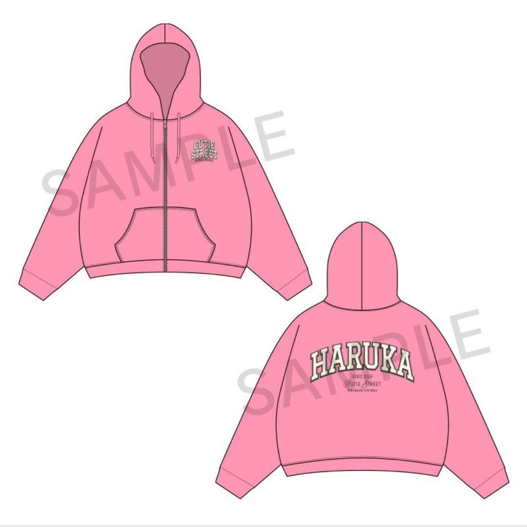 【未開封】CUTIE STREET 桜庭遥花　推しアピ　パーカー　Hoodie