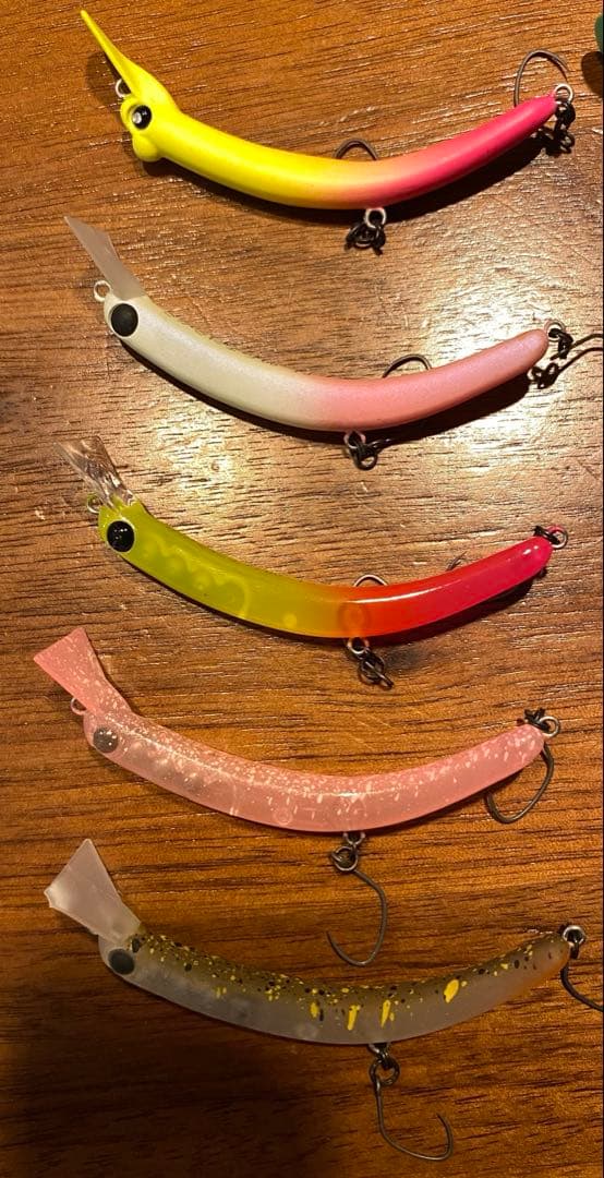 オリカラあり　さかさにょろ60XS 60FSバックストローク