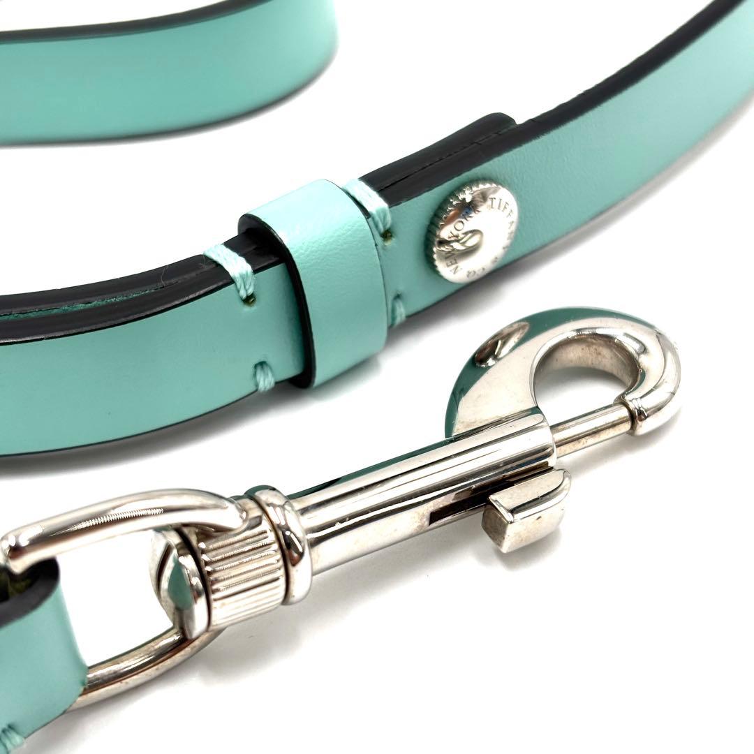 未使用保管品 ティファニー レザー リード ペットリーシュ ドッグ 犬