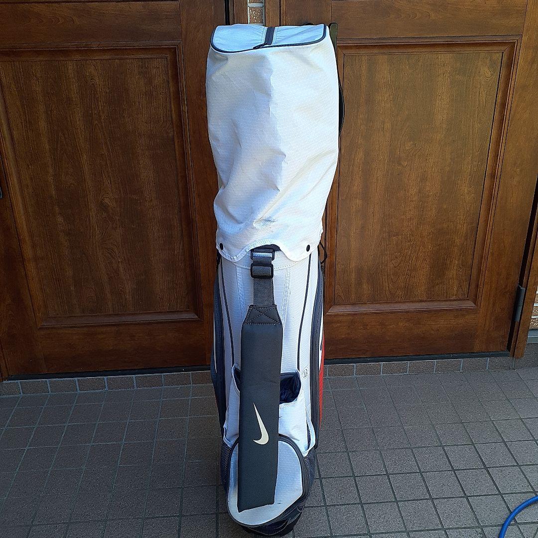 Nike キャディバッグ ホワイト/レッド