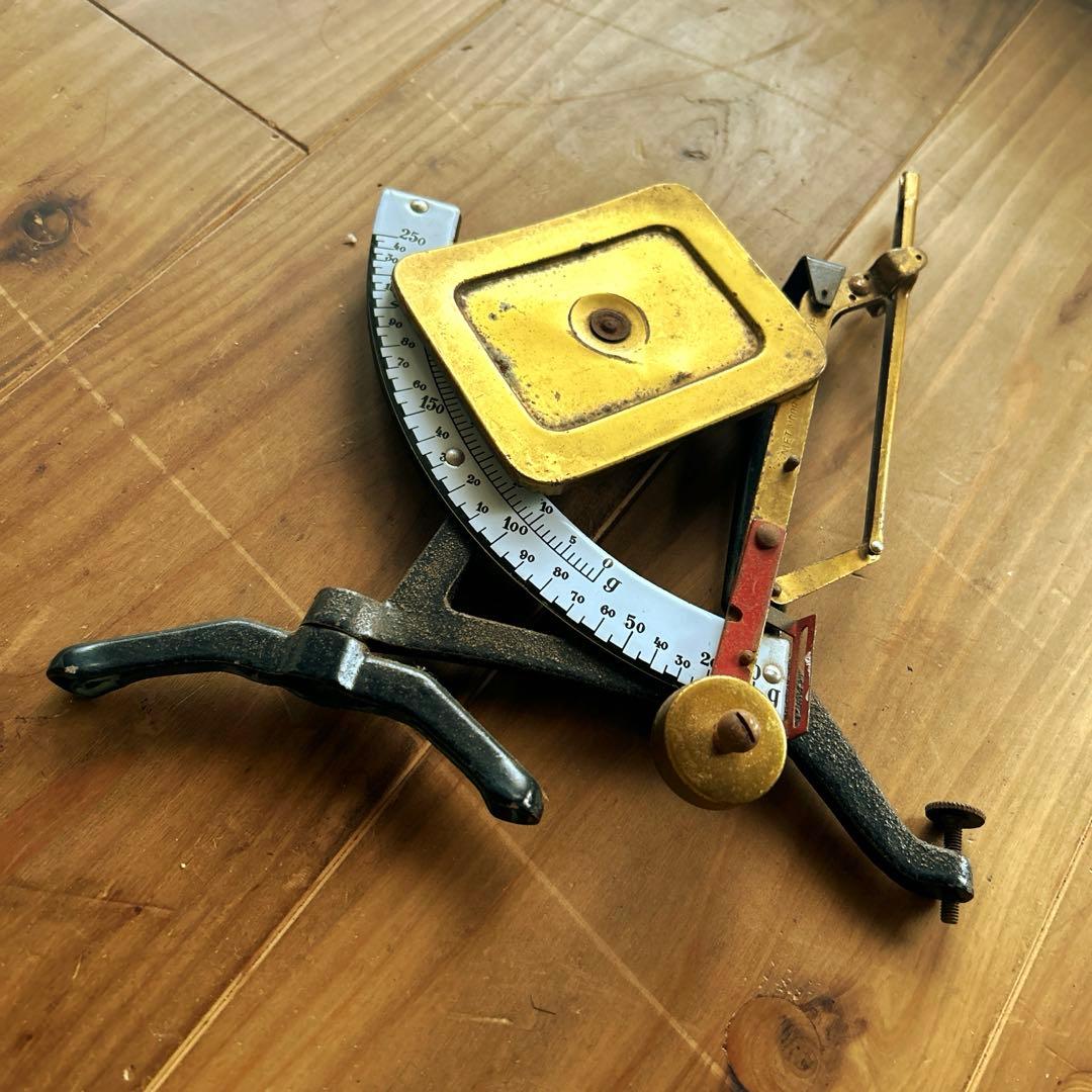 アンティーク　レタースケール　秤　オランダ　ドイツ