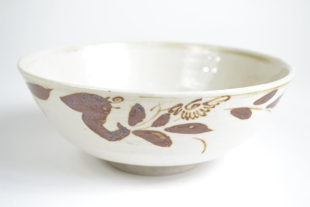 茶道具　絵高麗鉢　　五代　清水　六兵衛造