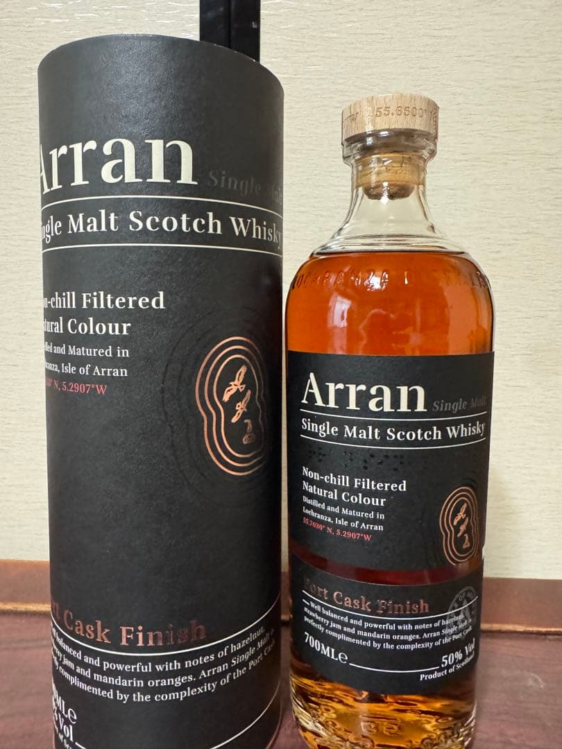 アラン　ポートカスクフィニッシュ　ウイスキー