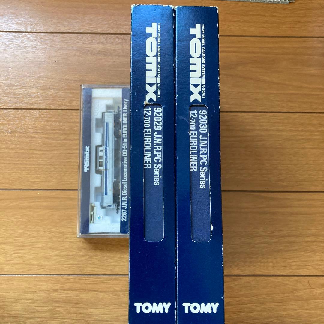 TOMIX 92029 92030 国鉄ユーロライナー & 2287 DD51