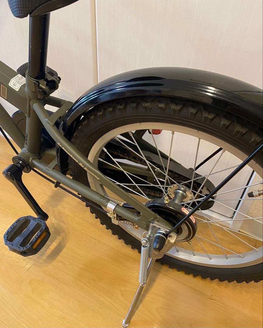 Jeep 18インチ 子供用自転車 オリーブグリーン