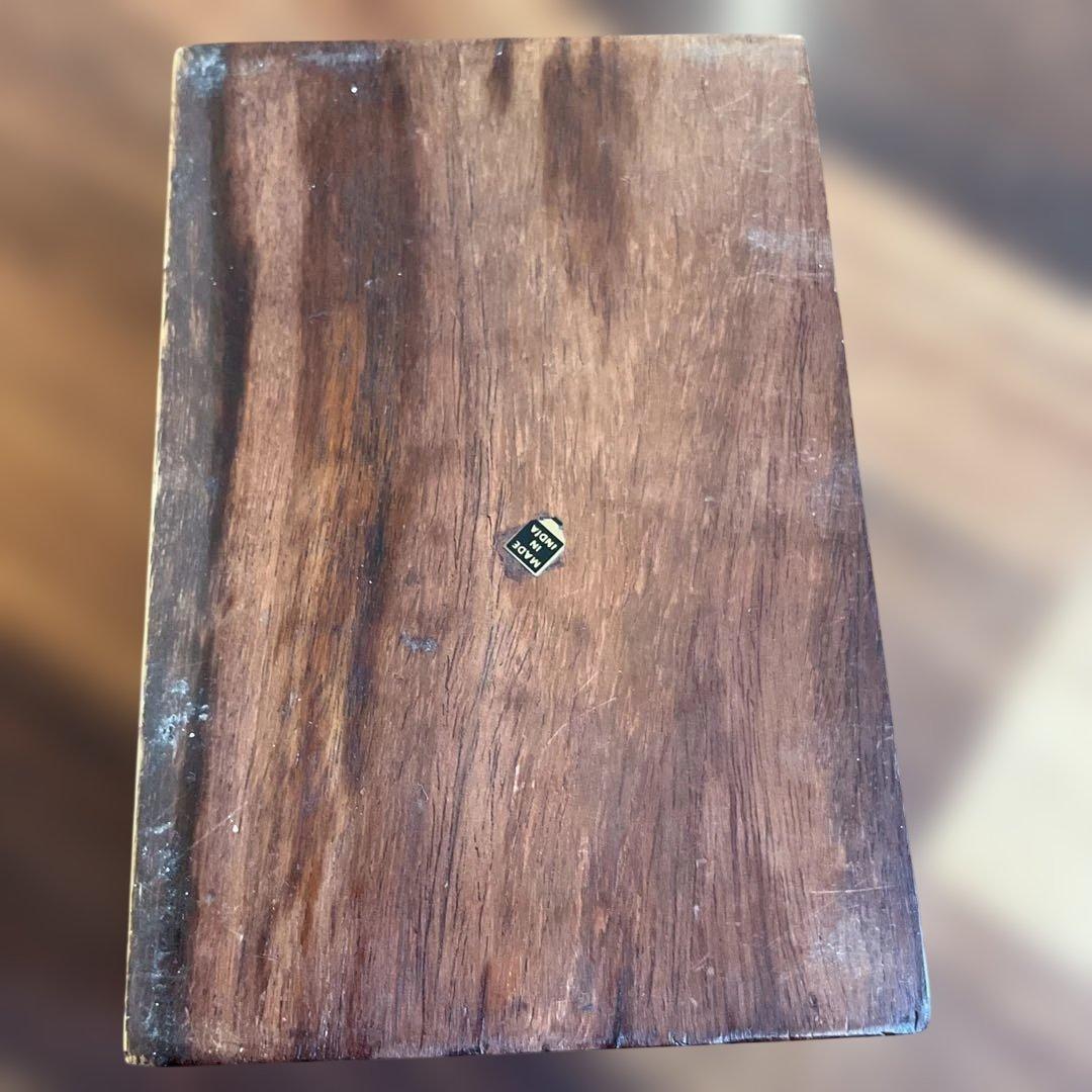 インド製紫檀のボックス