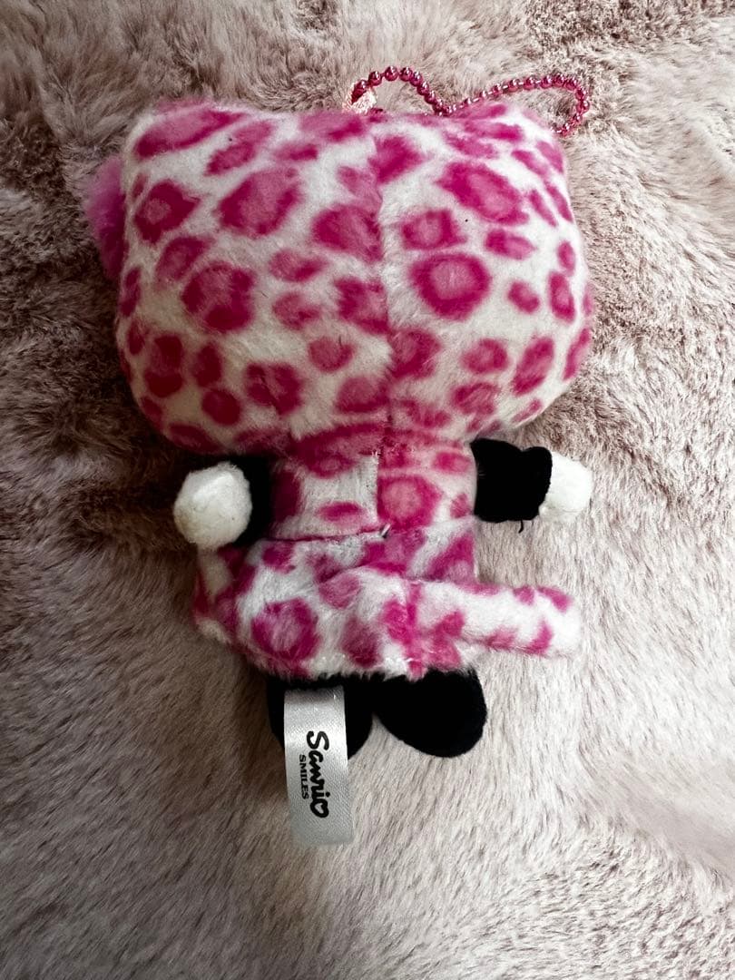 ハローキティ ヒョウ柄キーホルダー