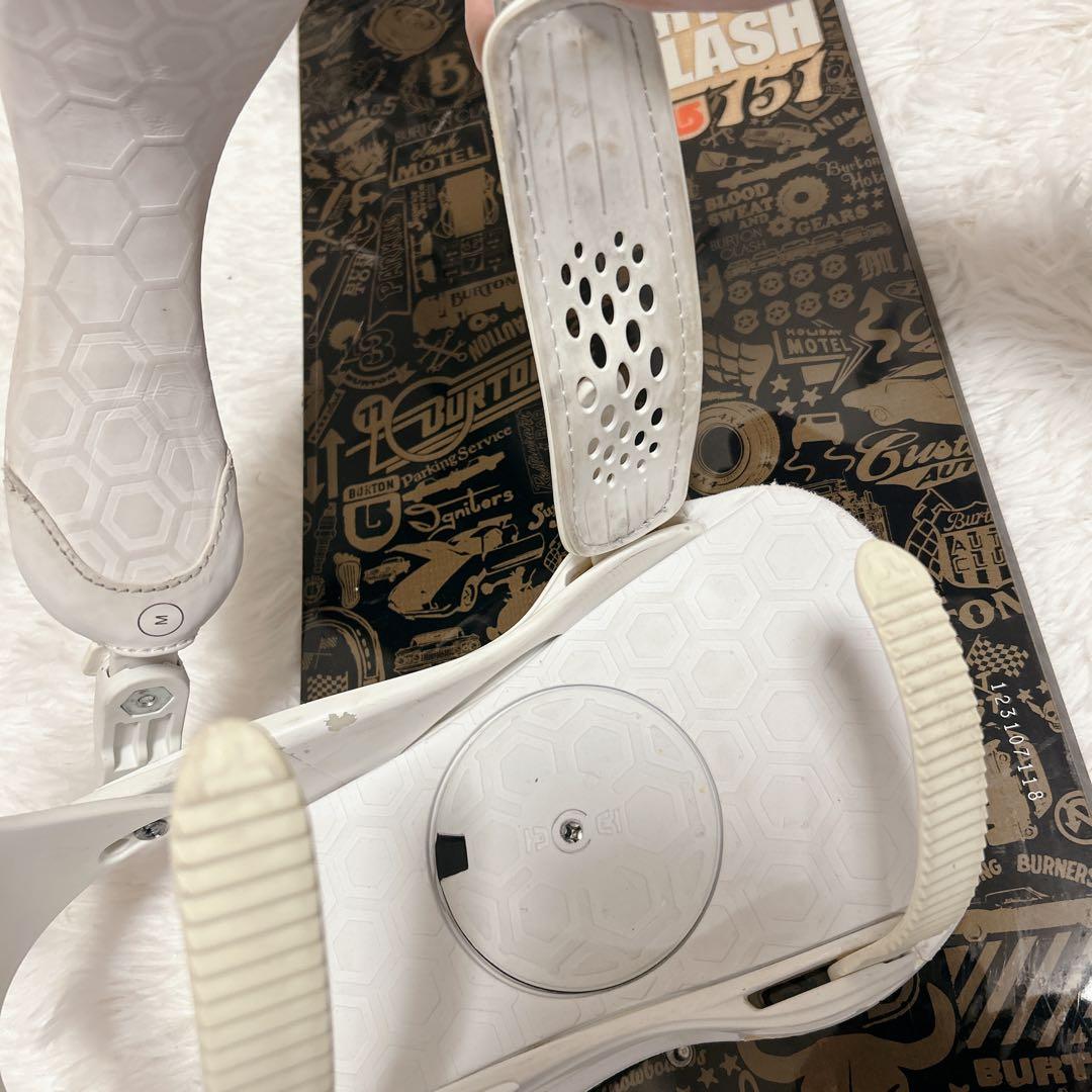 Burton CLASH スノーボード 151cm ×Union バイン セット