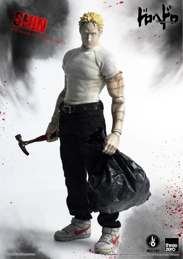 新品　threezero ドロヘドロ 1/6 心 フィギュア