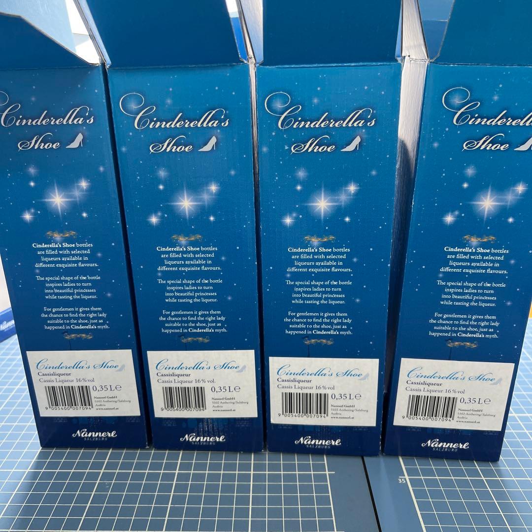 小傷あり ガラスの靴 シンデレラシュー リキュール 350ml 8本セット