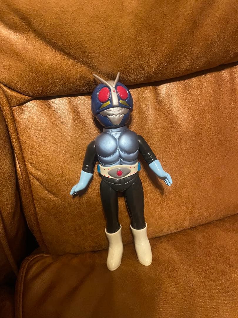 仮面ライダー　青マスク ソフビ ユニファイブ