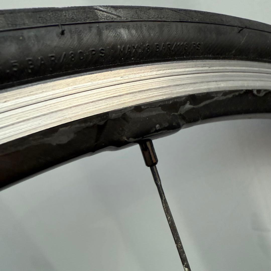 トビウオ　ホイール前後セット Dura-Ace C24 WH-R9000