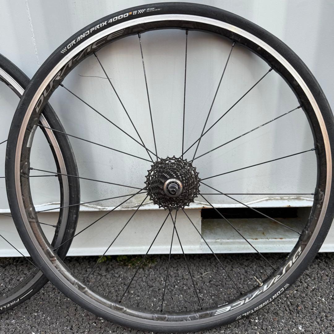 トビウオ　ホイール前後セット Dura-Ace C24 WH-R9000