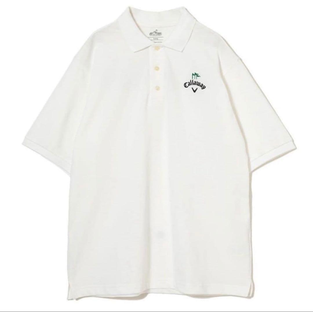 【限定】Callaway CLUBHAUS S/S Polo White コラボ