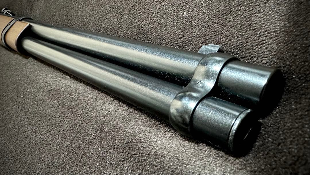 マルシン ウィンチェスター M1892 ブラック 高級ブナ材仕様 6mmBBガス