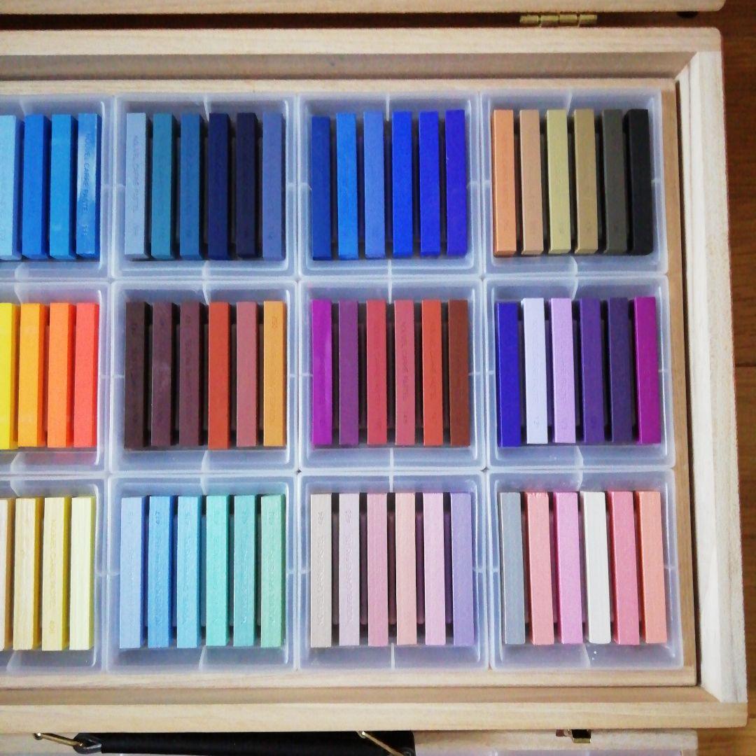 NOUVEL CARRE PASTEL 150　ヌーベル　カレーパステル　木箱