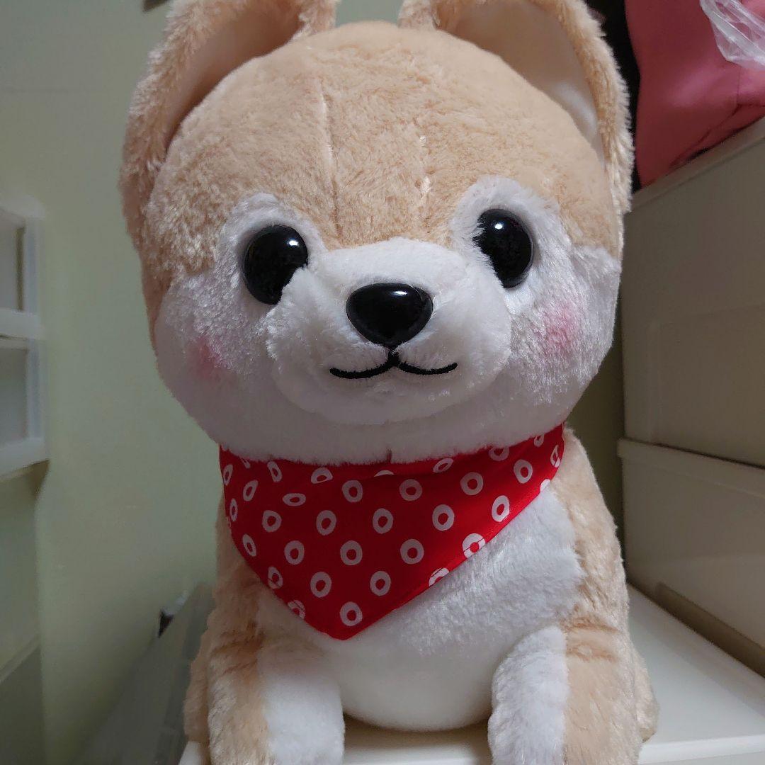 豆しば三兄弟 超BIG ぬいぐるみ 限定