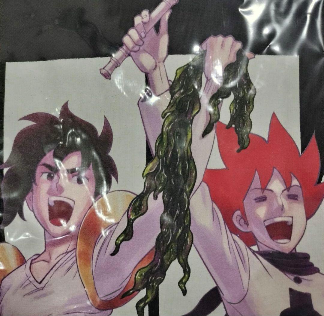 新品 未開封 うすた京介ワールド展 書き下ろしTシャツ Tシャツ 黒 L