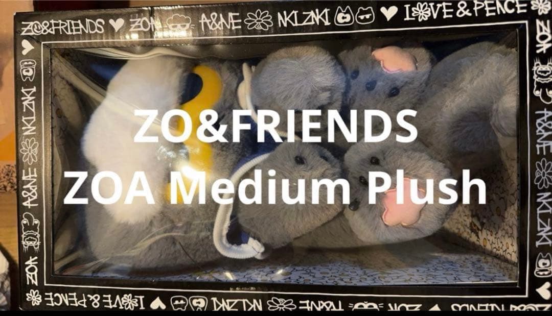 ZO&FRIENDS ZOA Medium Plush ぬいぐるみ