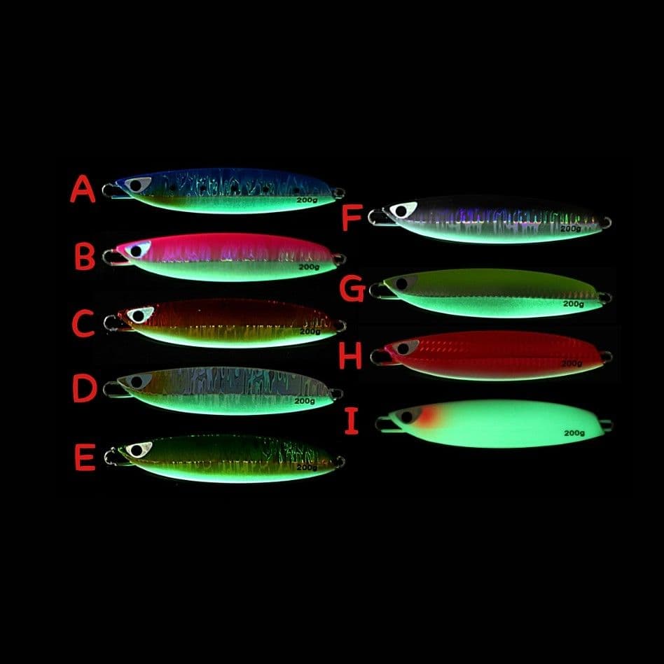 １０本 セット 180g 組合せ自由 メタルジグ TGベイト 形状 高比重