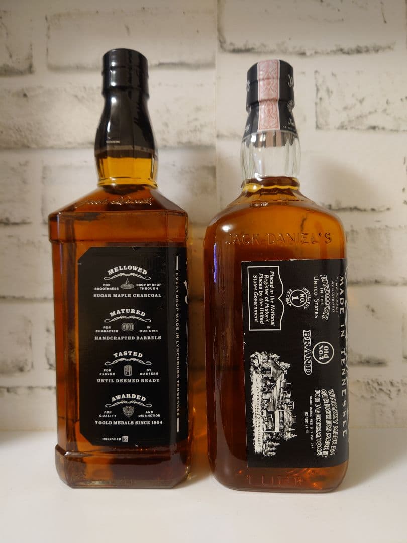 【くりりんさん絶賛】Jack Daniel's old.No7 1.0×2本