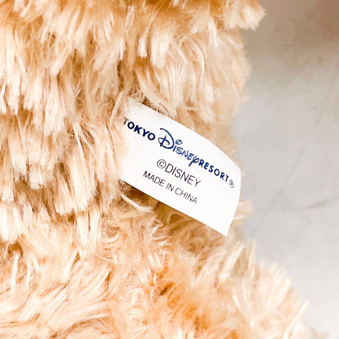 未使用タグ付 ダッフィー HUG ME 色タグ ぬいぐるみ S143