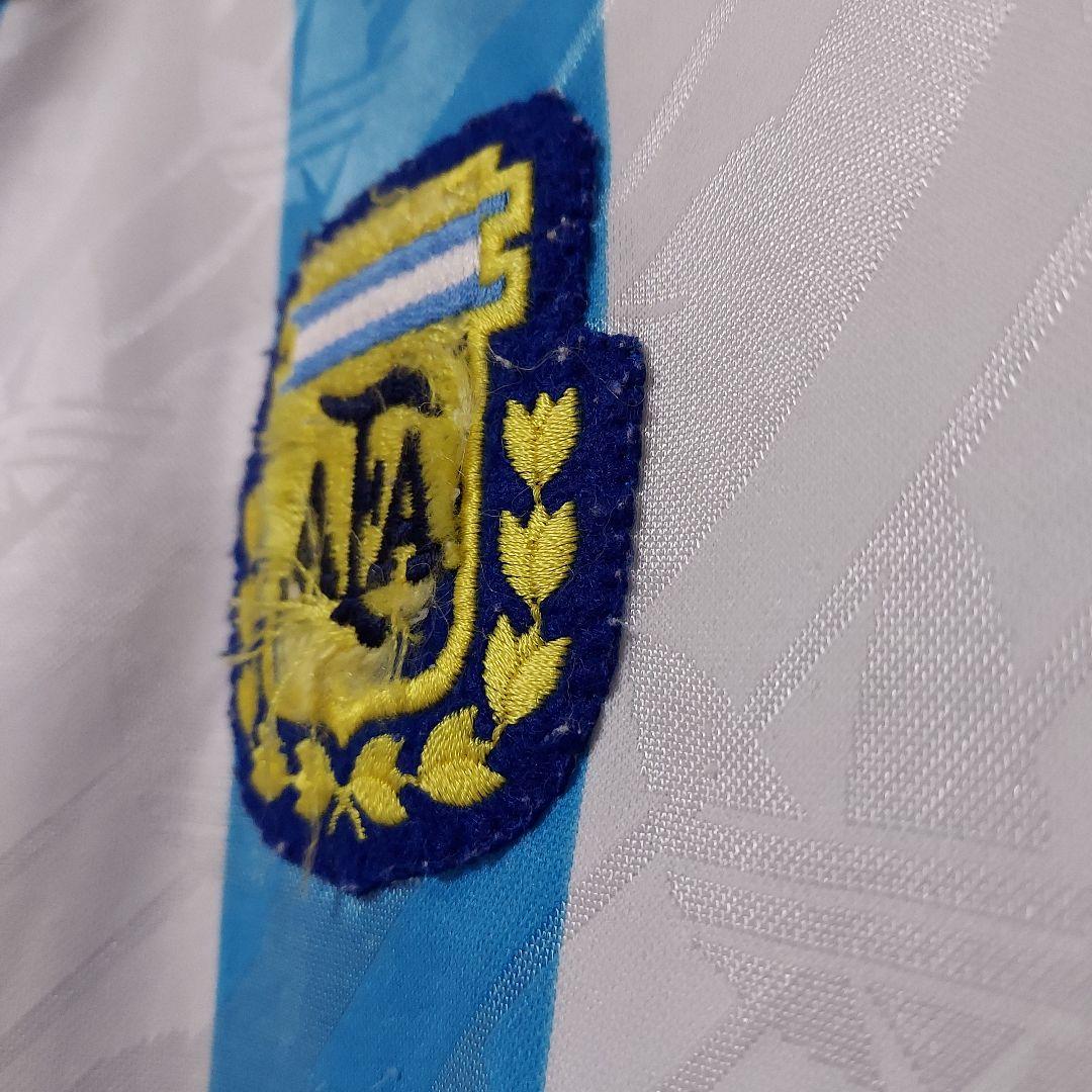 アルゼンチン代表ユニフォーム　日本製　古着　激レア希少　サイズO　デサント