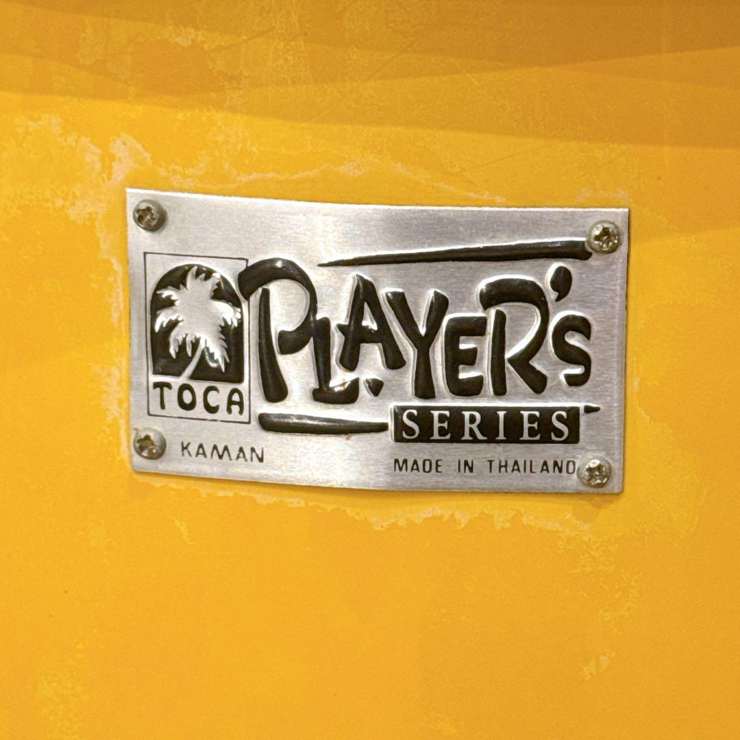 【良品】TOCA コンガ PLAYER’S SERIES トカ イエロー 打楽器