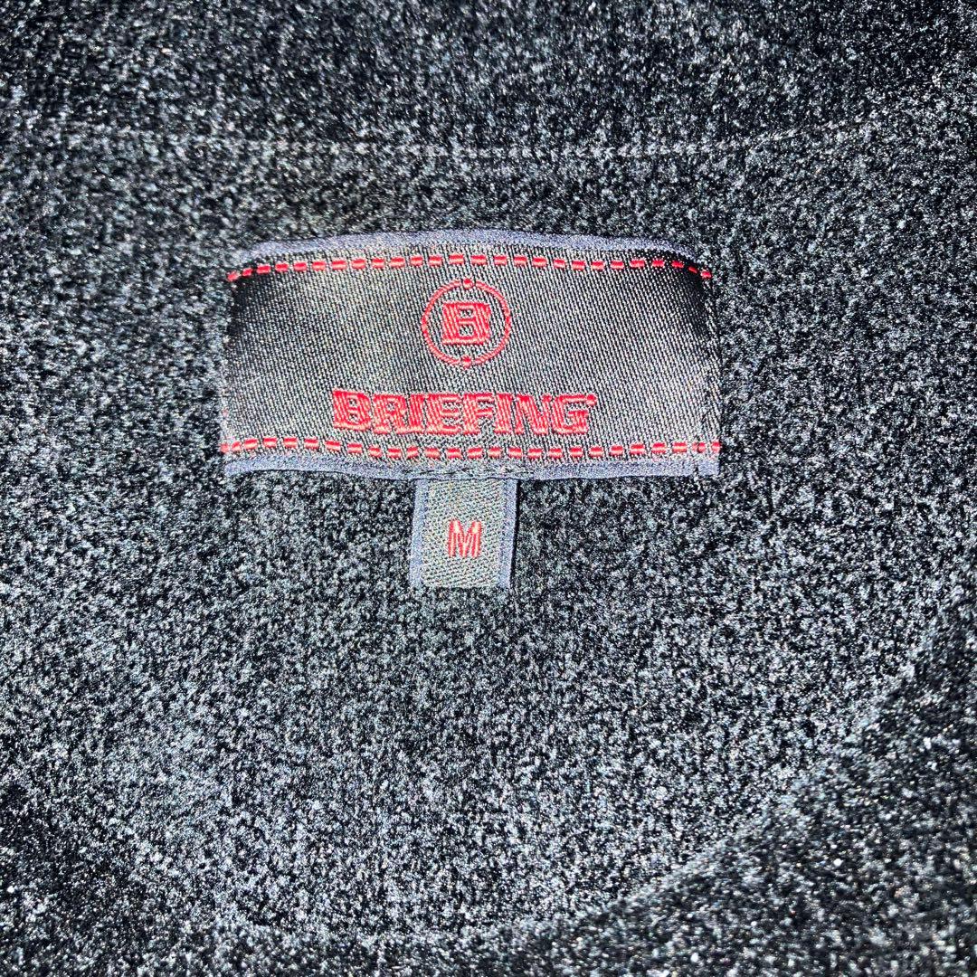 美品 ブリーフィング ゴルフ セーター クルーネック ニットプルオーバー M