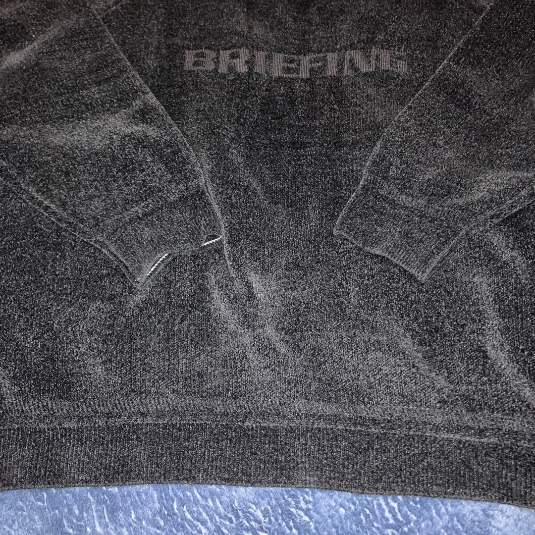 美品 ブリーフィング ゴルフ セーター クルーネック ニットプルオーバー M