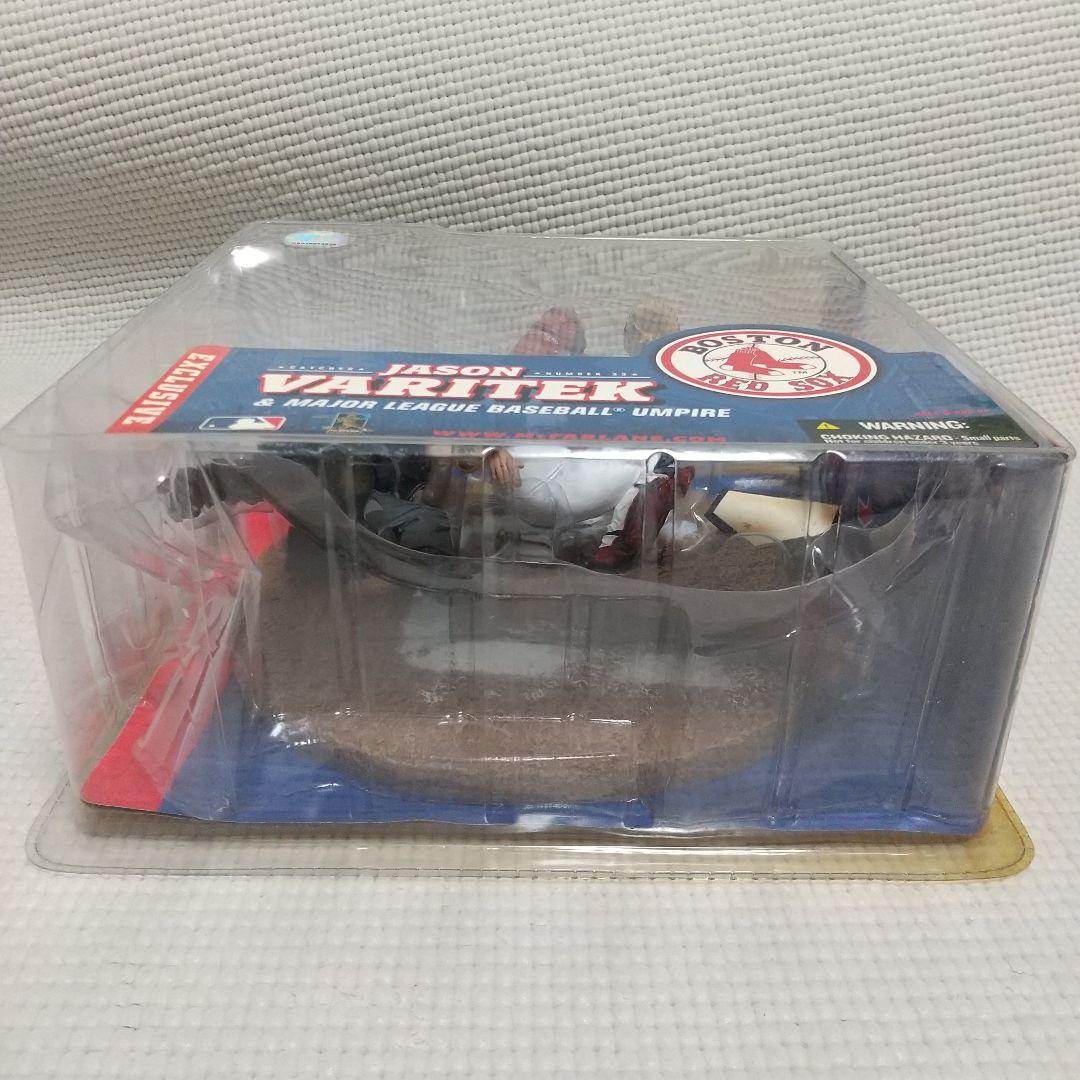 激レア MLB ジェイソン・バリテック＆審判 レッドソックス McFarlane