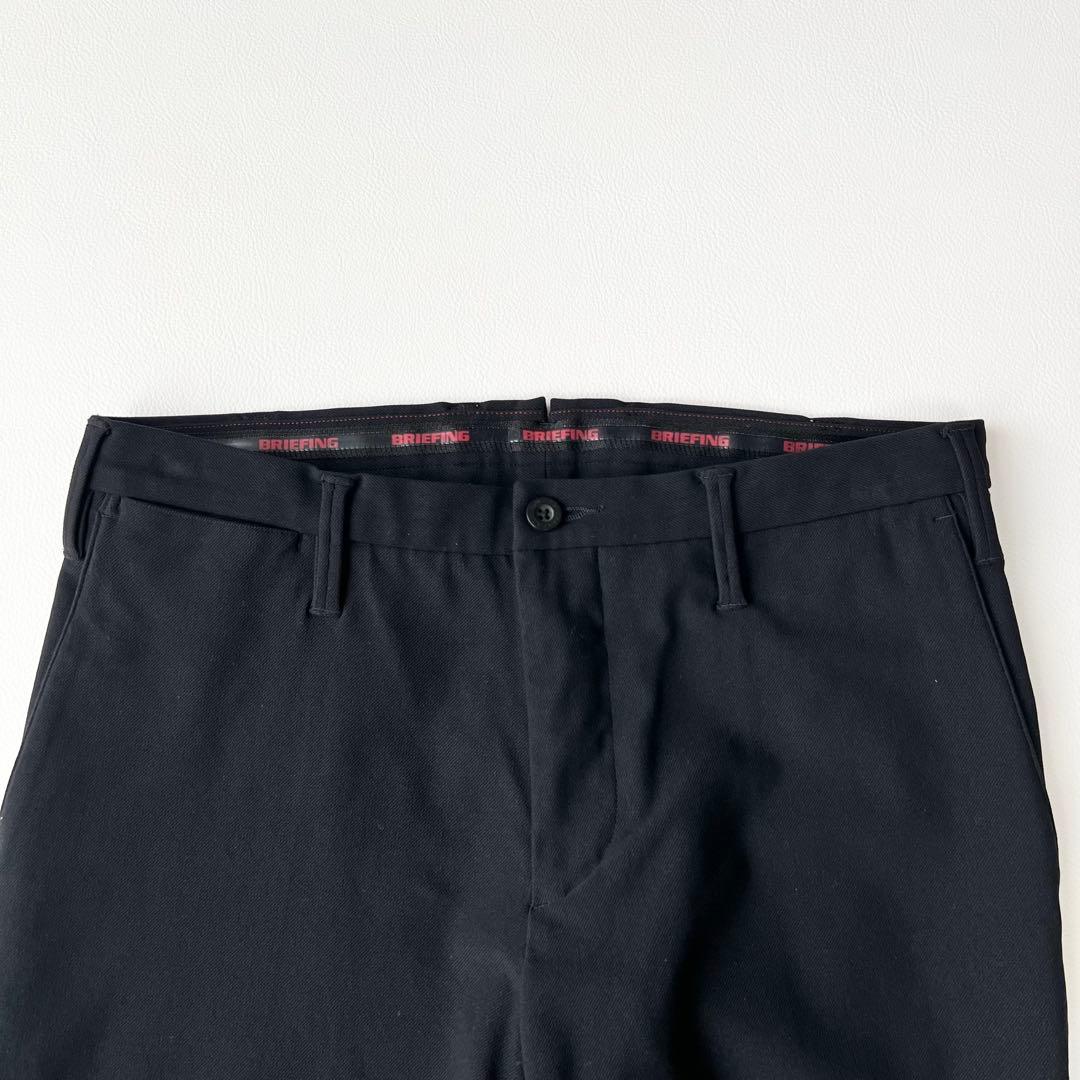 3300【極美品】ブリーフィング　ストレッチパンツ BRG211M31 ブラック