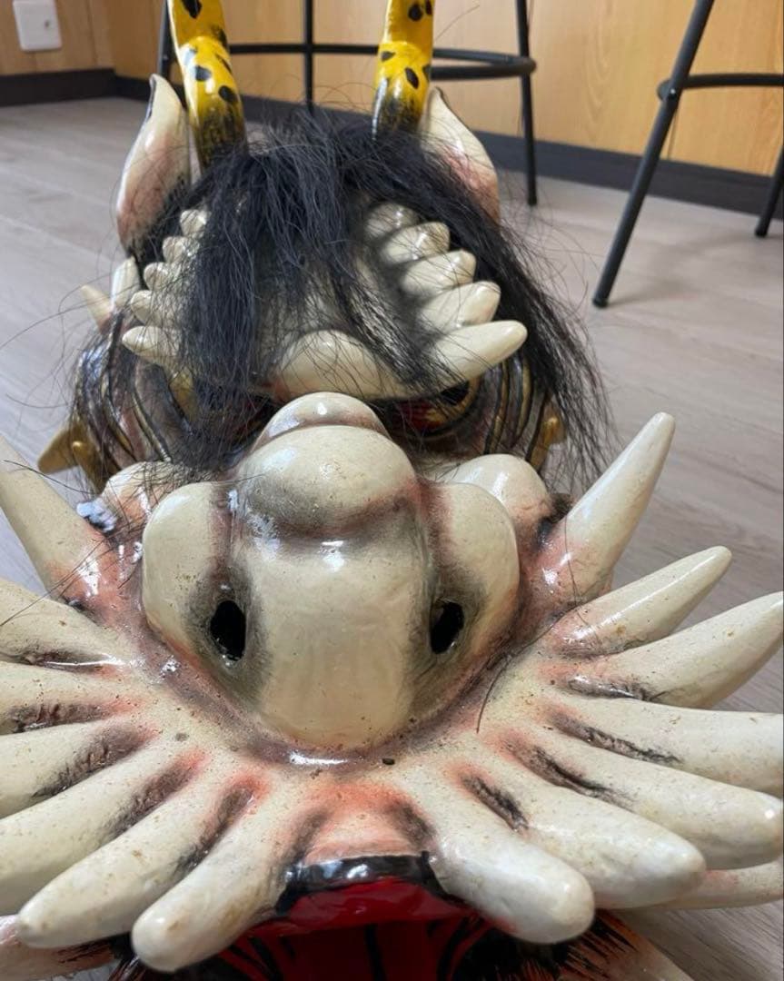 ね*ン様 神楽　大蛇　お面　石見神楽