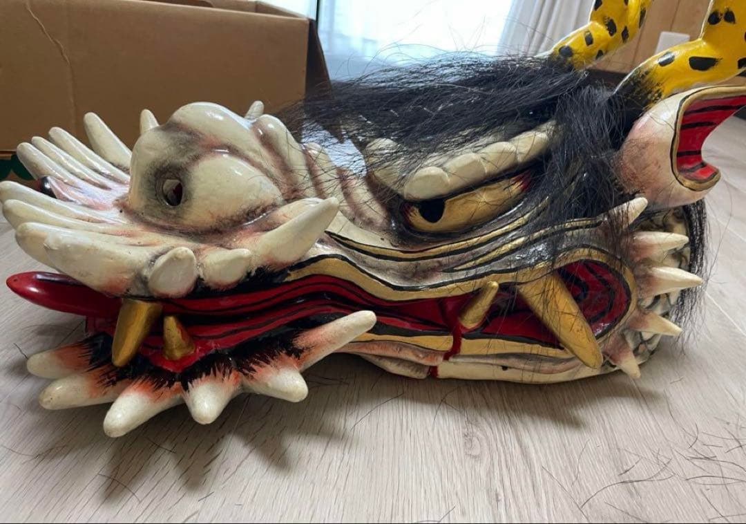 ね*ン様 神楽　大蛇　お面　石見神楽